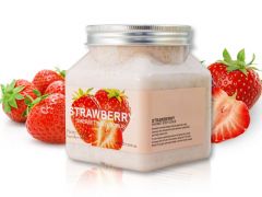 Скраб для тела с Клубникой Pretty Cowry Strawberry Sherbet Body Scrub (8130), 350 ml